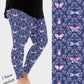 RTS - Butterfly Beetle Leggings with Pockets