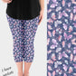 RTS - Butterfly Whisper Capri Leggings with Pockets