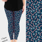 RTS - Candy Cane Leggings w/ Pockets