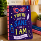 JUST AS SANE- 3D PRINTED REFILLABLE NOTEBOOK
