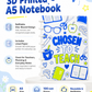 FRIENDS- 3D PRINTED REFILLABLE NOTEBOOK