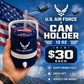 MILITARY BRANCH-3D PRINTED CUSTOM 12 OUNCE CAN HOLDERS