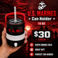 MILITARY BRANCH-3D PRINTED CUSTOM 12 OUNCE CAN HOLDERS