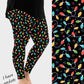 RTS - Christmas Lights Leggings w/ Pockets