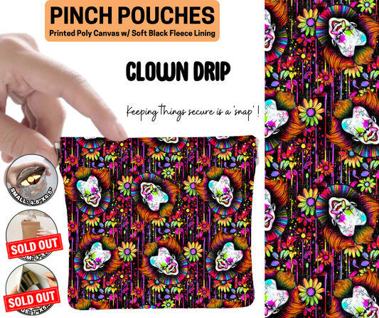 Clown Drip Pinch Pouches