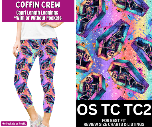Coffin Crew Jogger Capri
