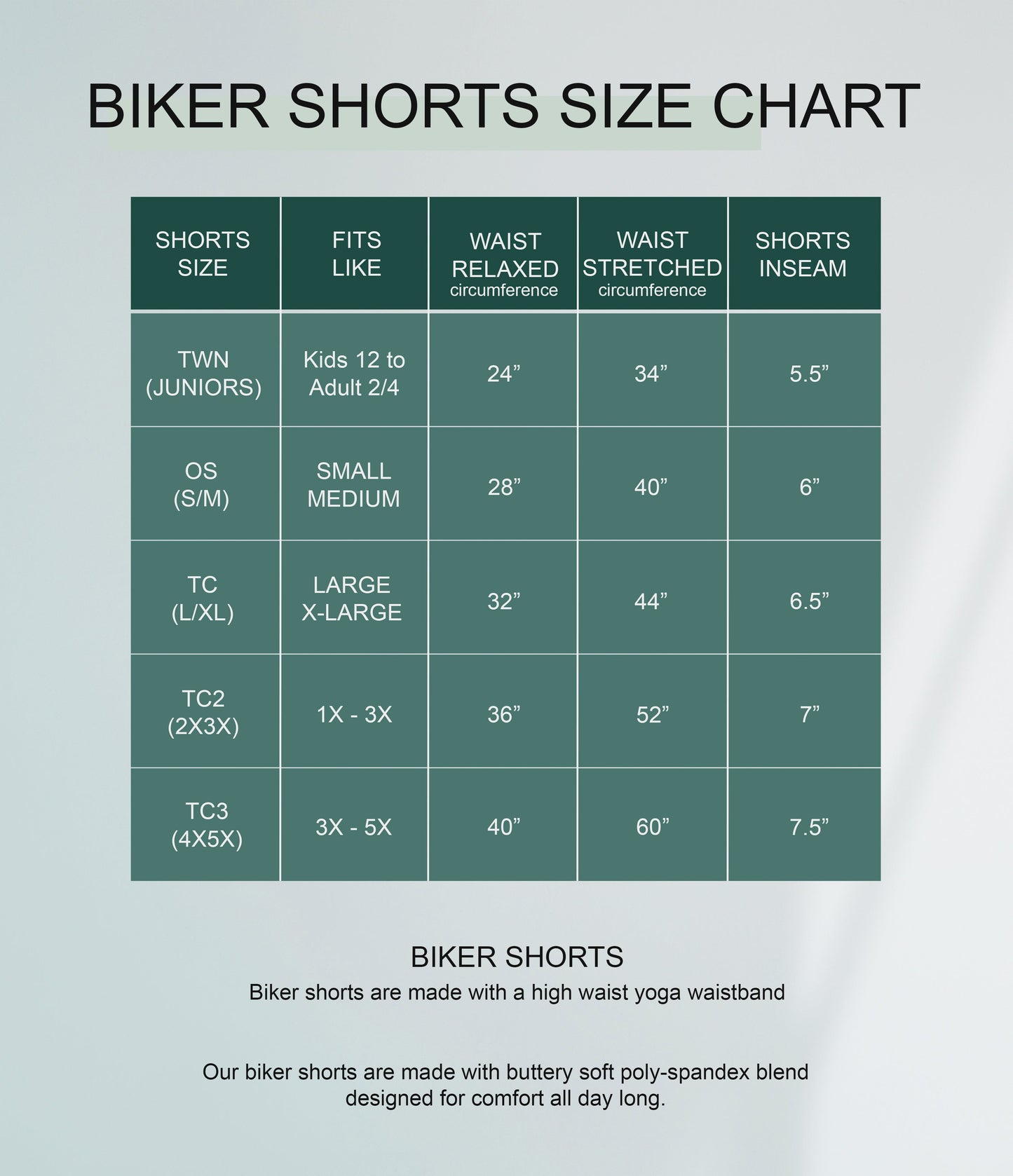 RTS - Pretty Blue Biker Shorts w/ Pockets