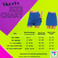 Solid Navy Skort