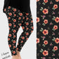 RTS - Coral Blooms Leggings with Pockets