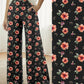 RTS - Coral Blooms Lounge Pants with Pockets