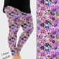 RTS - Critters in Wonderland Leggings with Pockets