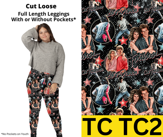 Cut Loose Full Length Leggings w/ Pockets