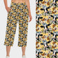 RTS - Daisy Cows Capri Lounge Pants