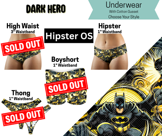 Dark Hero Hipster Underwear
