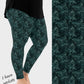 RTS - Dark Fern Leggings w/ Pockets