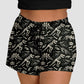 RTS - Dinosaur Skeleton Jogger Shorts