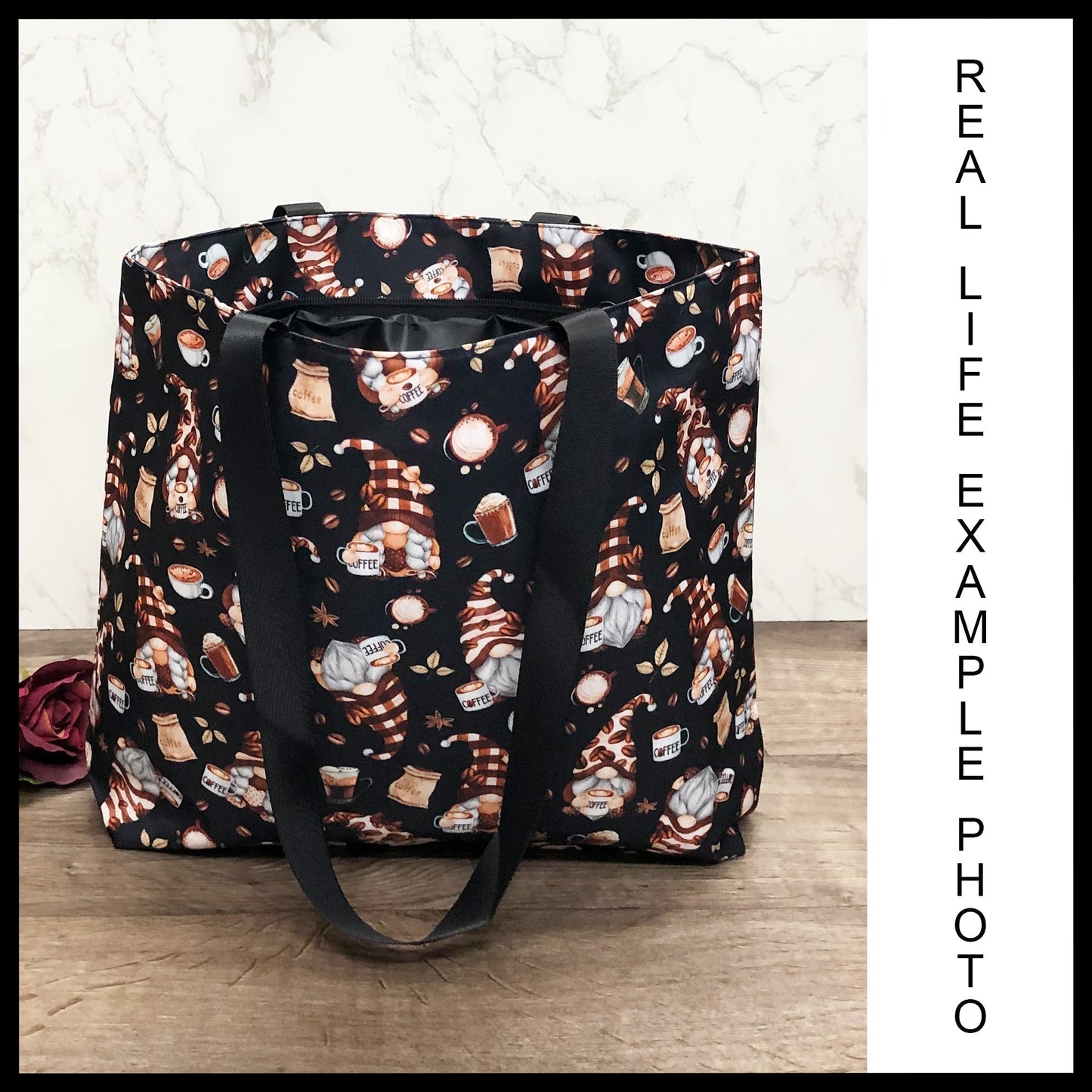 RTS - Neon Splatter Tote Bag