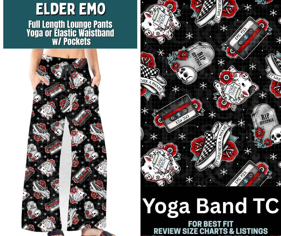 Elder Emo Full Length Lounge Pants