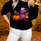 FALLING LEAVES-FALL COURAGE-CREWNECK SWEATSHIRT