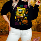 FALLING LEAVES-FALL SPONGE-CREWNECK SWEATSHIRT