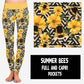 SUMMER BEES-LEGGINGS AND JOGGERS