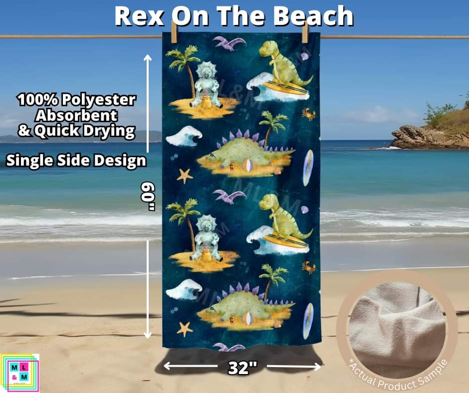 Rex On The Beach Towel