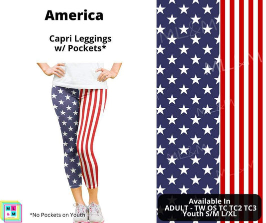 America Capri Length w/ Pockets