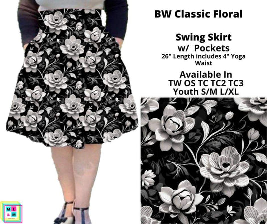 BW Classic Floral Swing Skirt