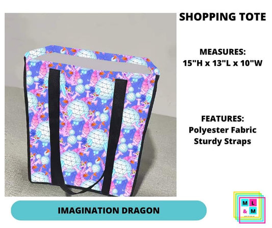 Imagination Dragon Shopping Tote