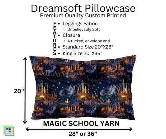 Magic School Yarn Dreamsoft Pillowcase