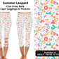 Summer Leopard Criss Cross Capri w/ Pockets