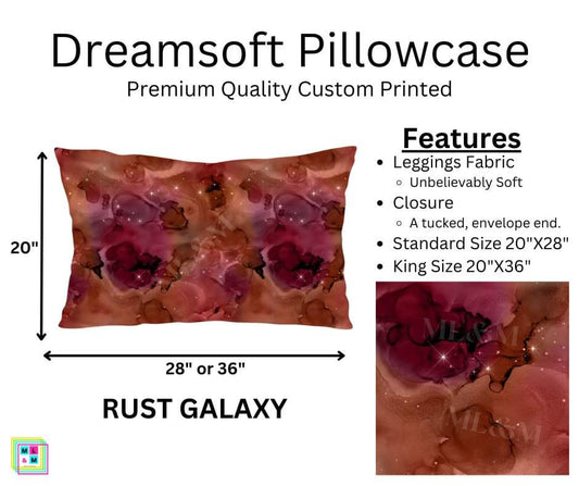 Rust Galaxy Dreamsoft Pillowcase