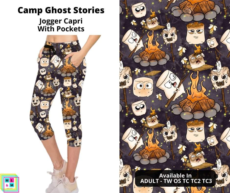 Camp Ghost Stories Jogger Capri