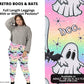 Retro Boos & Bats Full Length Leggings w/ Pockets