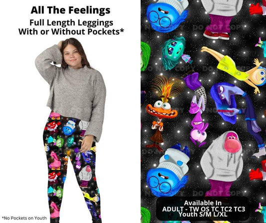 All The Feelings Full Length Leggings w/ Pockets