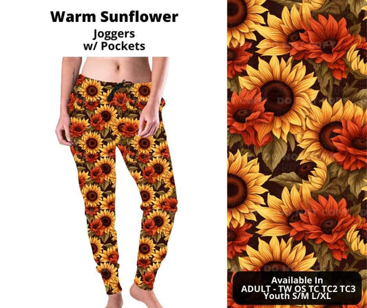 Warm Sunflower Joggers