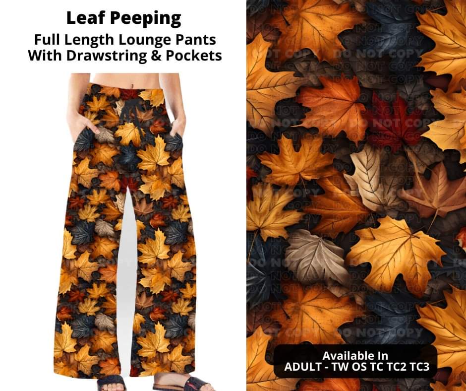 Leaf Peeping Full Length Lounge Pants