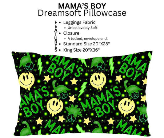 Mama's Boy Dreamsoft Pillowcase