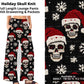 Holiday Skull Knit Full Length Lounge Pants