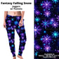 Fantasy Falling Snow Joggers