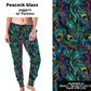 Peacock Glass Joggers