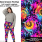 New Groove Tie Dye Full Length Leggings w/ Pockets