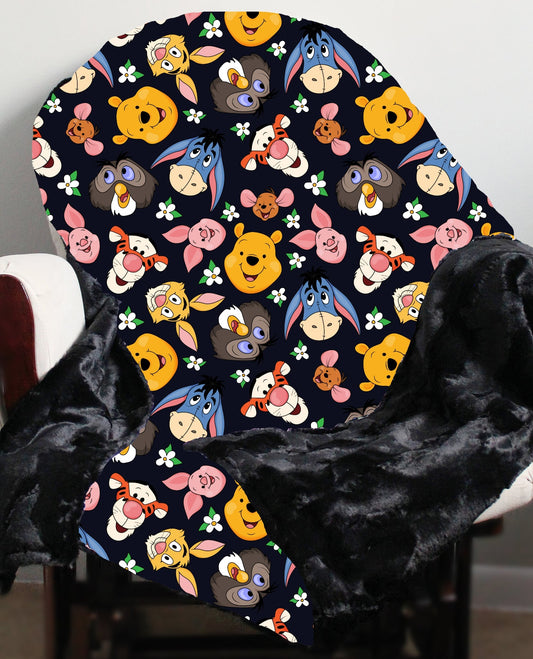 Limited RTS - Honey Bear Friends Minky Blanket - ETA: 5 weeks