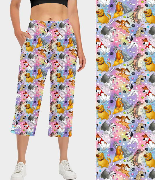 RTS - Famous Pooches Capri Lounge Pants