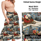Felted Santa Sleigh Maxi Skirt