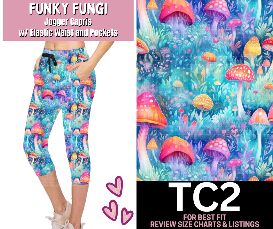 Funky Fungi Jogger Capri