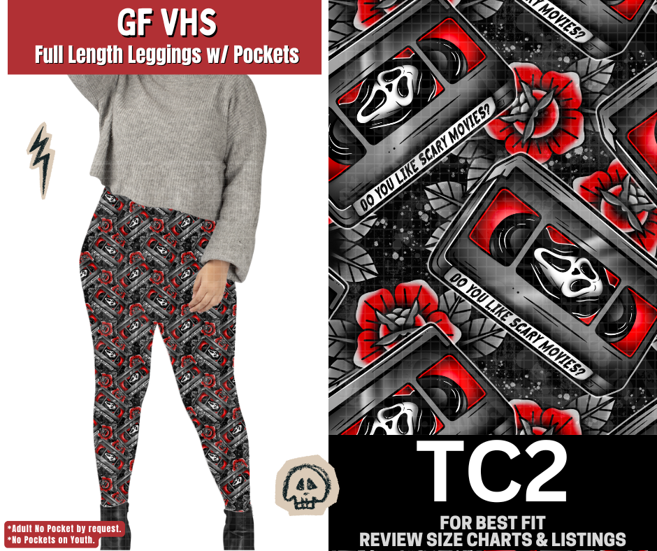 GF VHS Full Length Leggings w/ Pockets
