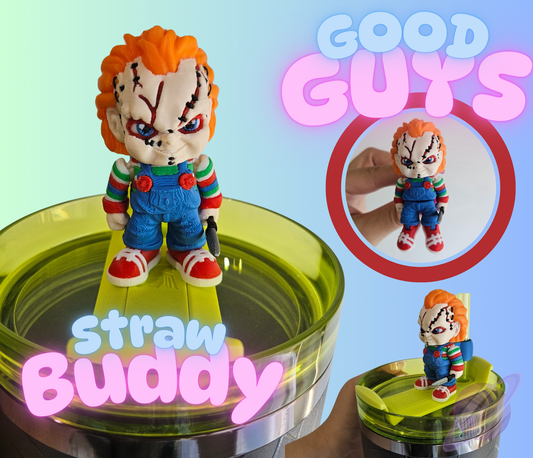 GOOD GUYS-3D PRINTED STRAW BUDDY