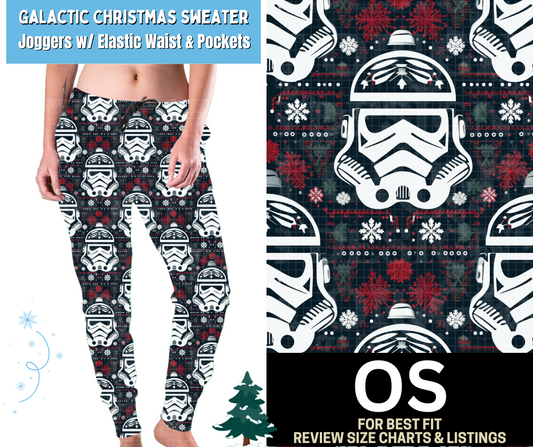 Galactic Christmas Sweater Joggers