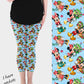 RTS - Garden Mouse Capri Leggings w/ Pockets